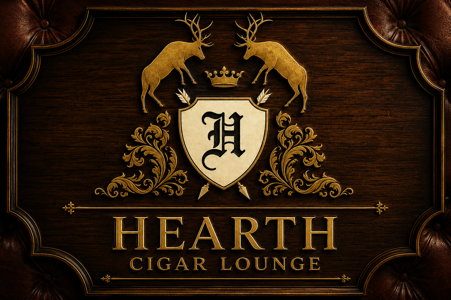 Hearth Cigar Lounge crest